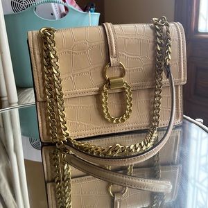 Zara Metal buckle shoulder bag